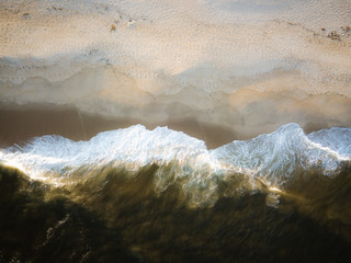 Aerial of Belmar New Jersey