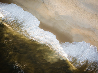 Aerial of Belmar New Jersey