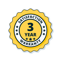 3 Year Warranty