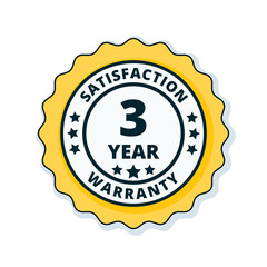 3 Year Warranty