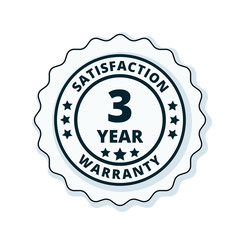 3 Year Warranty