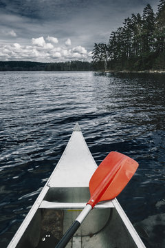 Tip of the canoe