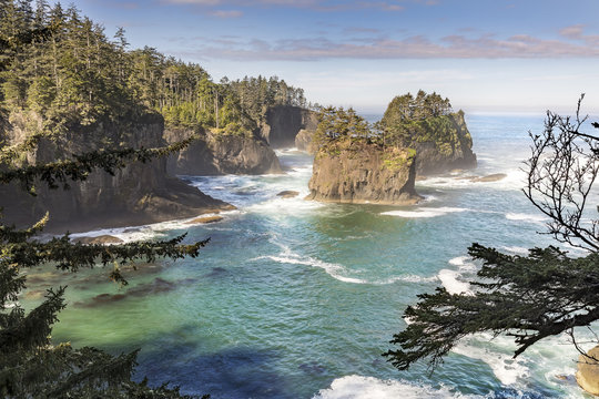 Cape Flattery in the Pacific Northwest Washington