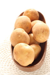 Freshness new potato from Japan