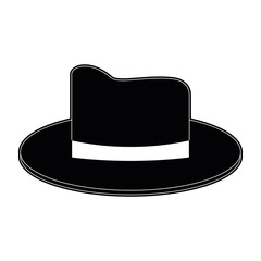 Summer fashion hat vector illustration graphic design