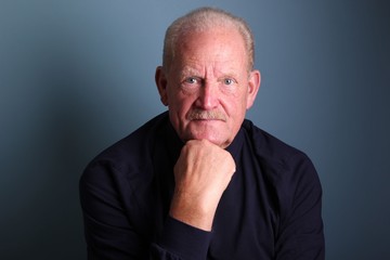 Naklejka premium Older man