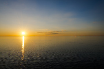 Melbourne Bay Sunset
