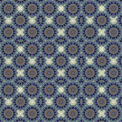 Seamless background pattern. Irregular decorative geometric mosaic art tile pattern from uneven broken pieces,