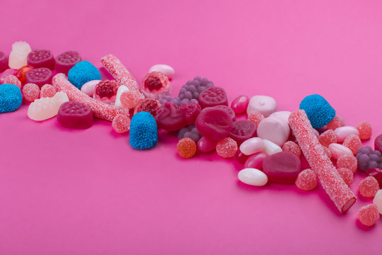  candies and jelly beans