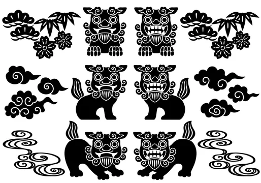 沖縄 シーサー イラスト Stock ベクター Adobe Stock 沖縄 シーサー イラスト Stock ベクター Adobe Stock