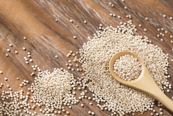 White organic quinoa seeds - Chenopodium quinoa