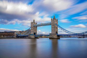 Fototapeta na wymiar Tower Bridge and River Thames