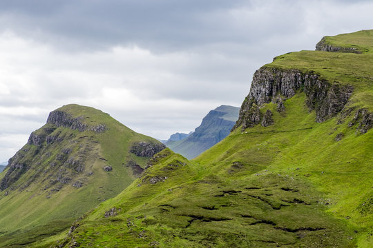 The Trotternish Ridge On The Isle Of Skye
