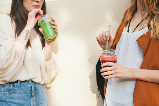 Two female frends spending time outdoor