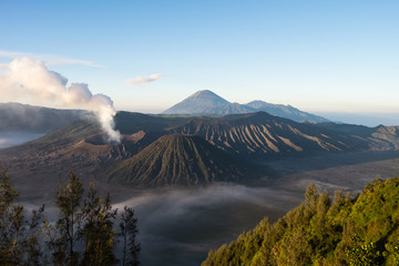 Active Mount Bromo - Java, Indonesia