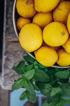 Colourful Lemon Bowl