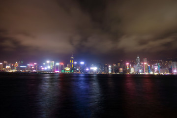 Fototapeta na wymiar Hong Kong City Skyline