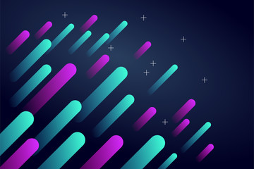 Colorful modern style abstract graphic background