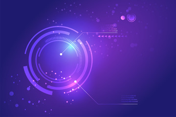 Spectrum lighting technology abstract background