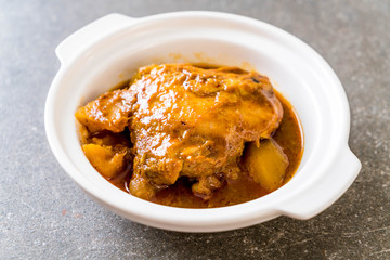 Chicken Massaman Curry Paste with Rice