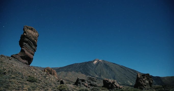 Teide timelapse of stars 2, Tenerife