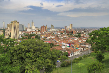 Obraz premium Santiago de Cali, Valle de Cauca, Colombia