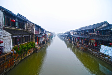中国の古鎮・西塘の風景