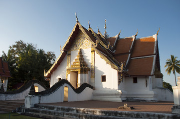 Obraz premium Buddhist art in Nan northern Thailand