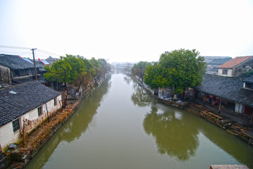 Fototapeta na wymiar 中国の古鎮・西塘の風景