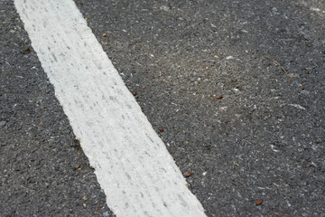 Textures White line on the street