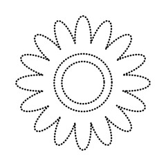 Obraz na płótnie Canvas flower decoration ornament natural vector illustration image