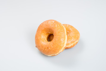 donut or classic donut on a background.