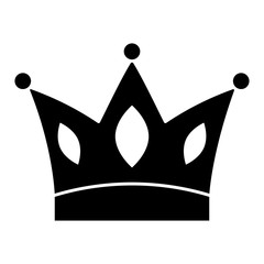 crown jewelry royal monarch vector illustration black and white design