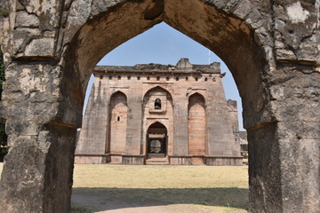 Hindola Mahal, Mandu, Madhya Pradesh, India