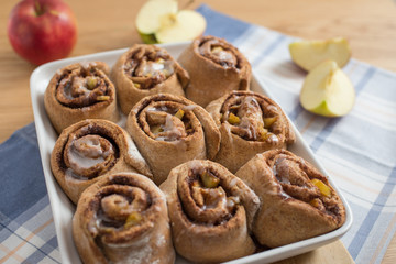 Apfel Zimt Schnecken