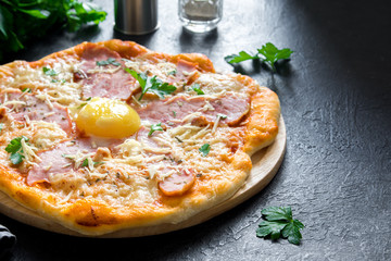 Pizza Carbonara
