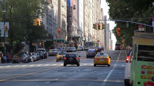 New York City Traffic Signals Change