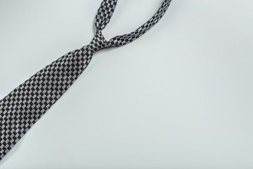 tie over white background