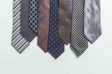 tie over white background