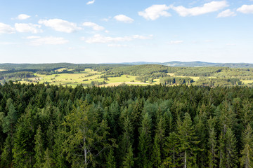 Fototapeta na wymiar national park landscape Czech Canada