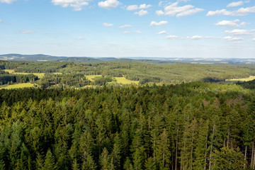Fototapeta na wymiar national park landscape Czech Canada