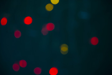 Background with bokeh lights.