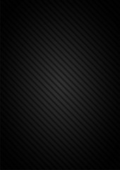 Black lighting background with diagonal stripes. Vector abstract background