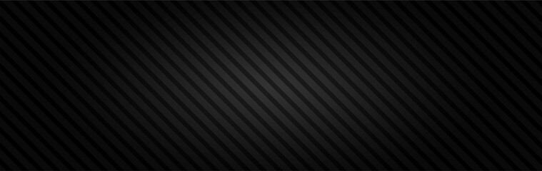 Black lighting background with diagonal stripes. Vector abstract background