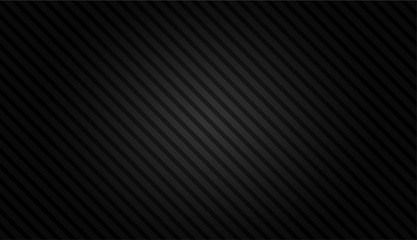 Fototapeta premium Black lighting background with diagonal stripes. Vector abstract background
