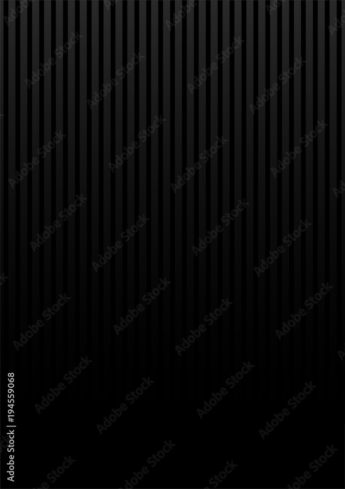 Aufkleber black lighting background with vertical stripes. vector abstract background