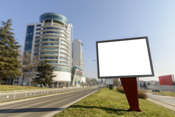 Billboard on the side of the Road