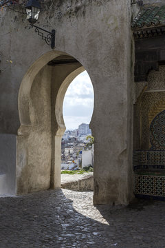 Streets, corners, details and corners of Tanger