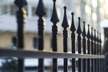 metal fence