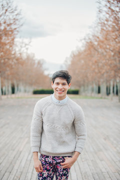 Young boy in the park